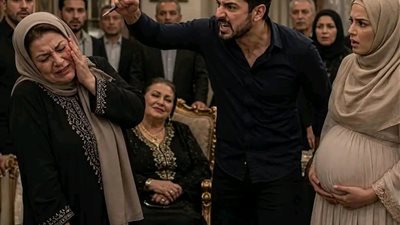 زوجي صفع امي